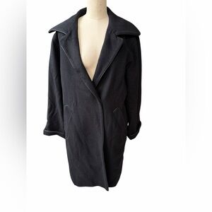 Fleurette vintage camel hair long coat size 10